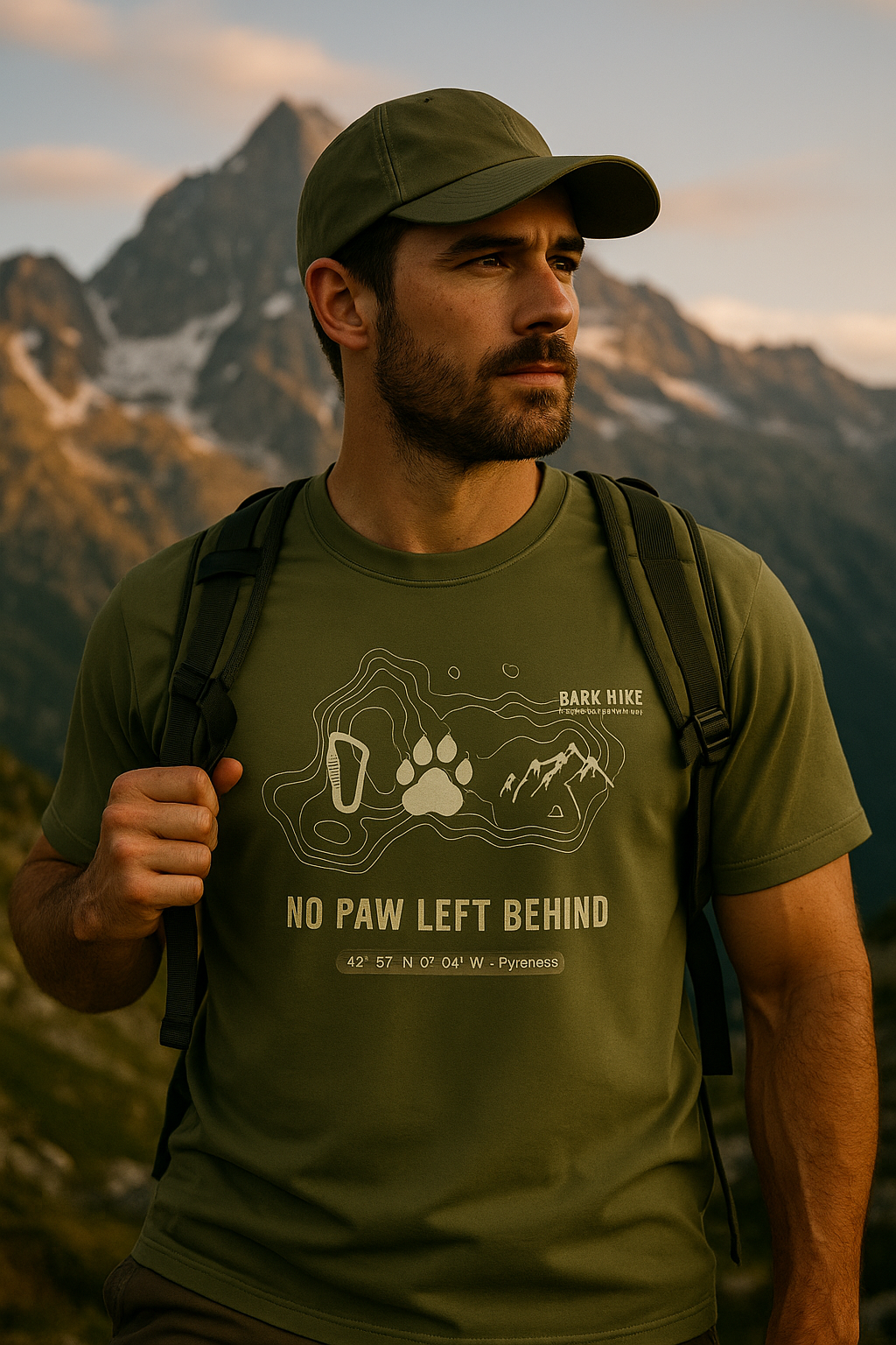 Bark Hike Expedition Tactical – “No Paw Left Behind” | Olive Drab