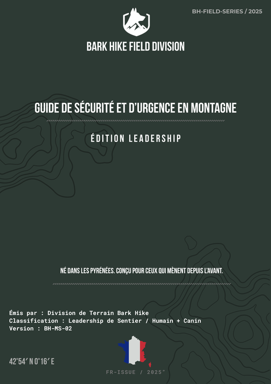 Bark Hike™ Field Manual: Mountain Safety & Emergency (Leadership Edition)