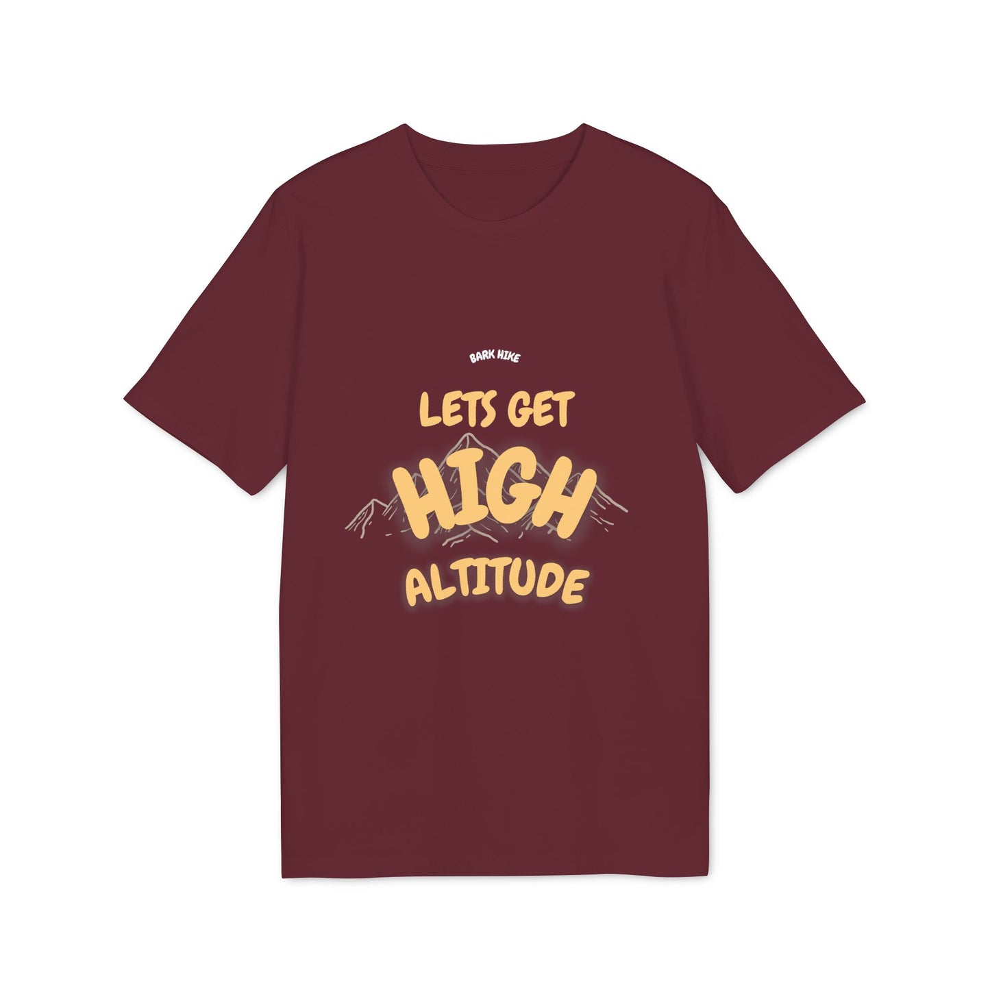 High Altitude Unisex T-Shirt, Fun Graphic Tee for Creators, Youthful and Inspiring, Perfect for Casual Wear and Gifts