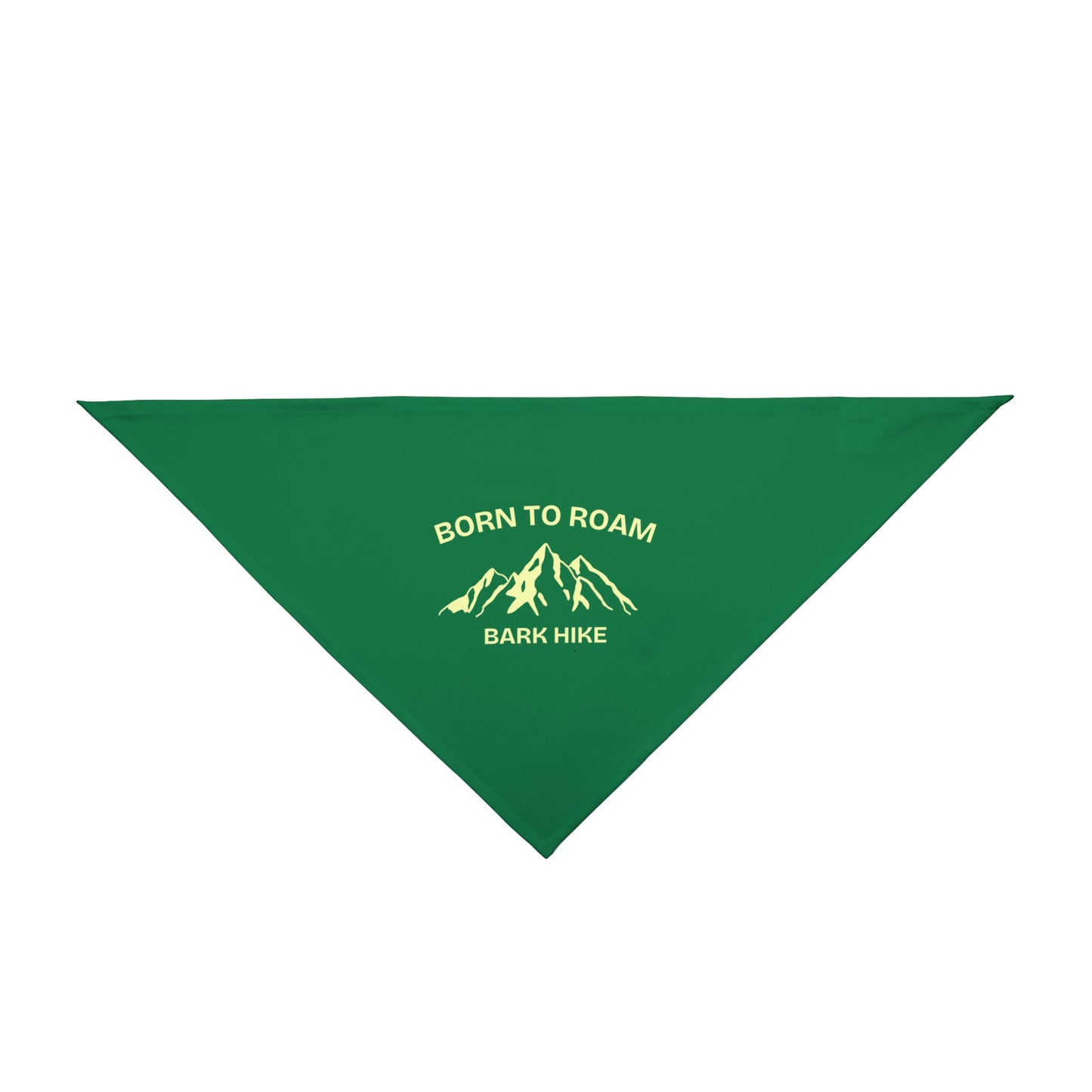 Born to Roam – Bark Hike Adventure Dog Bandana | Trail-Ready Style for Mountain Dogs