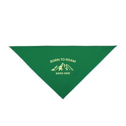 Born to Roam – Bark Hike Adventure Dog Bandana | Trail-Ready Style for Mountain Dogs