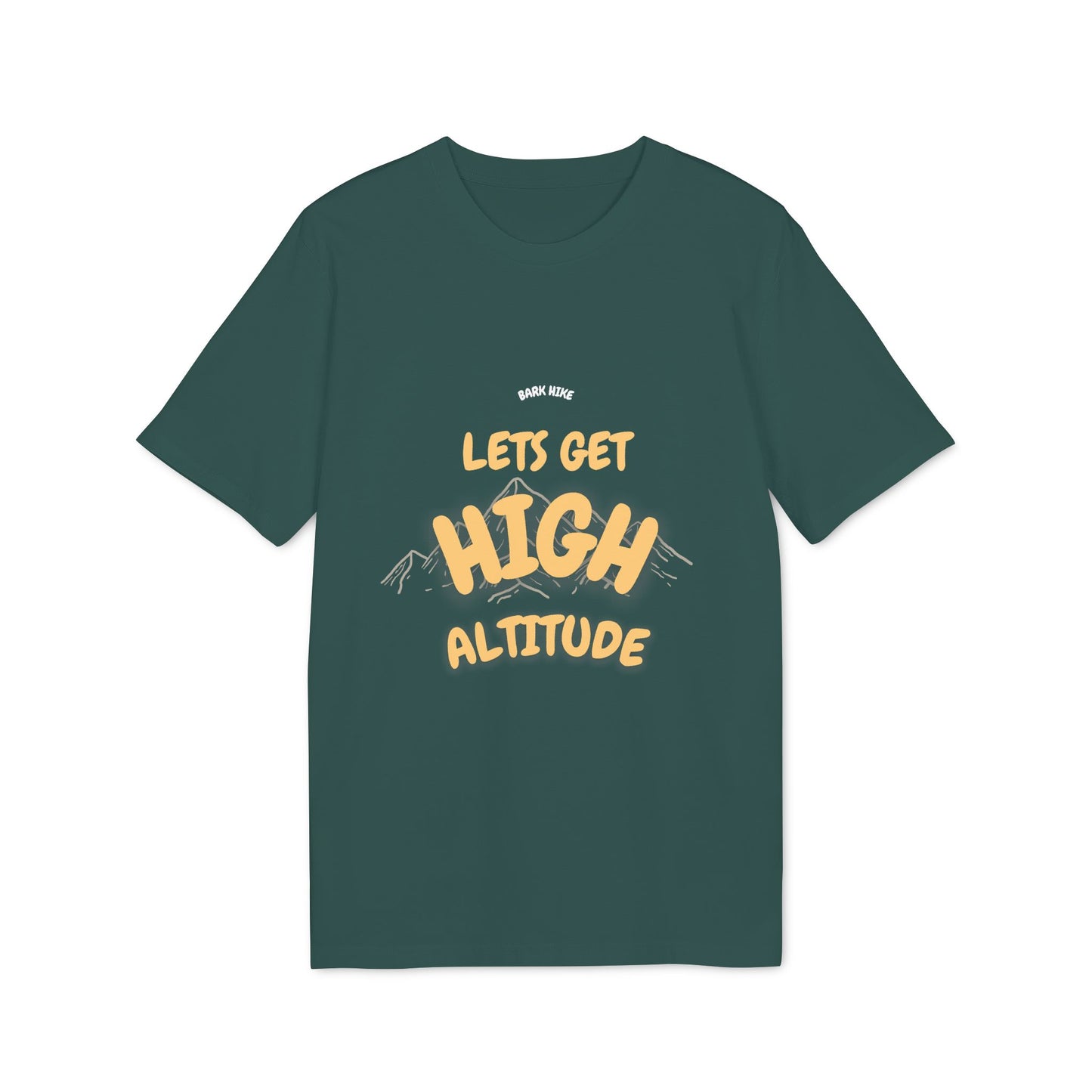 High Altitude Unisex T-Shirt, Fun Graphic Tee for Creators, Youthful and Inspiring, Perfect for Casual Wear and Gifts