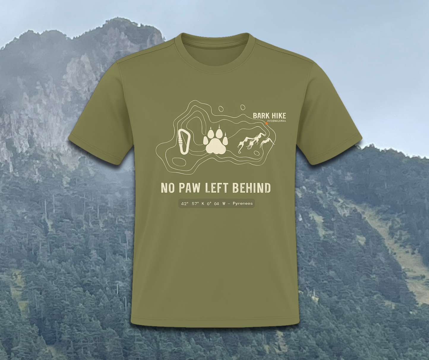 Bark Hike Expedition Tactical – “No Paw Left Behind” | Olive Drab