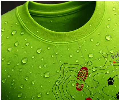 Bark Hike Expedition Search Unit - Technical Rescue Tee (Hi-Vis)