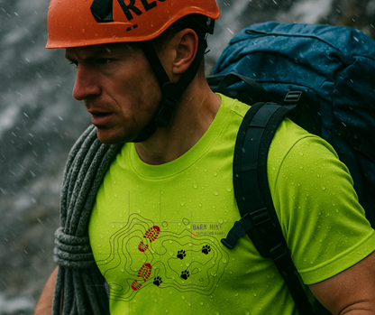 Bark Hike Expedition Search Unit - Technical Rescue Tee (Hi-Vis)