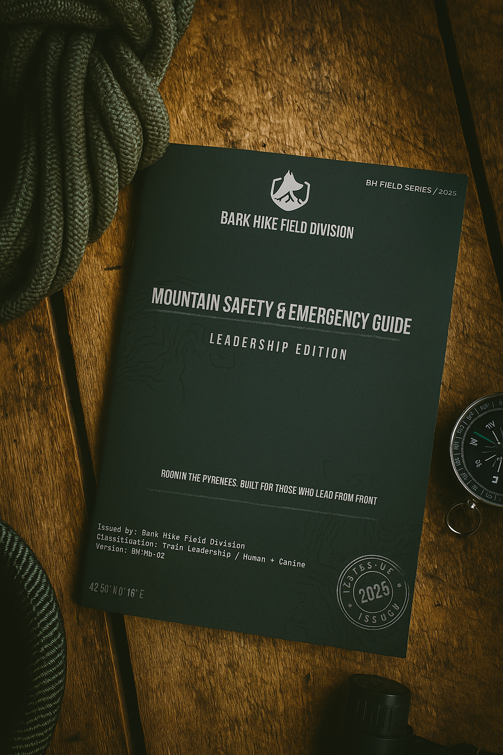 Bark Hike™ Field Manual: Mountain Safety & Emergency (Leadership Edition)
