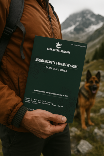 Bark Hike™ Field Manual: Mountain Safety & Emergency (Leadership Edition)