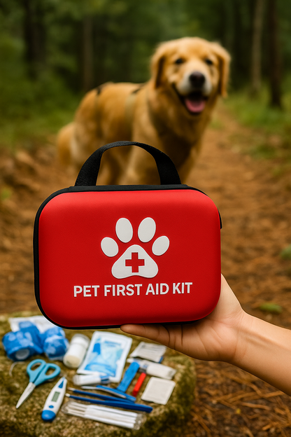 Bark Hike™ Trail Medic Kit – 61-Piece Dog First-Aid Pack for Hiking & Outdoor Adventures