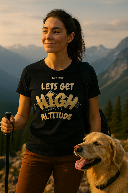 High Altitude Unisex T-Shirt, Fun Graphic Tee for Creators, Youthful and Inspiring, Perfect for Casual Wear and Gifts