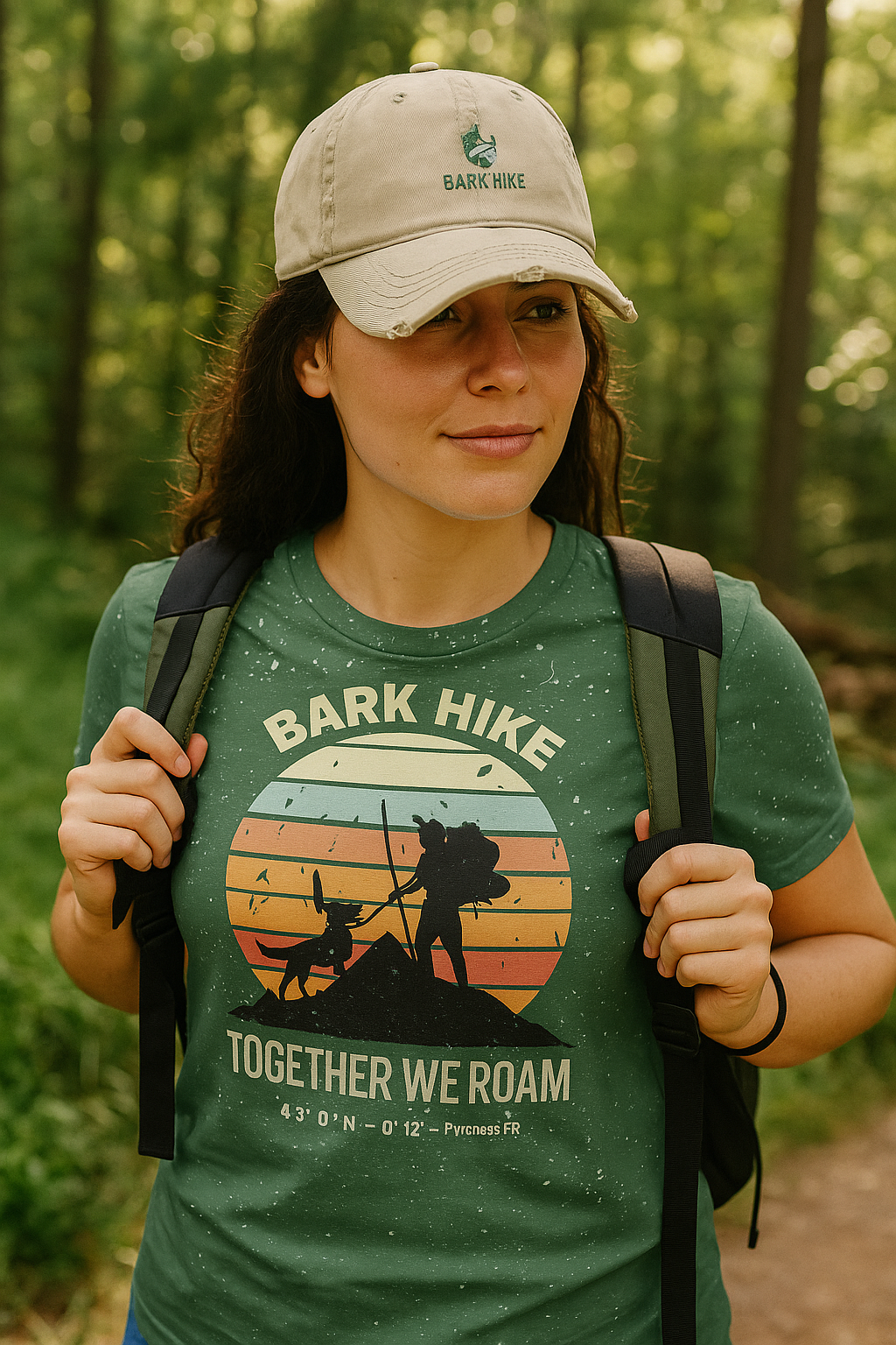 Bark Hike - Distressed Trail Hat