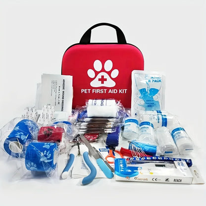 Bark Hike™ Trail Medic Kit – 61-Piece Dog First-Aid Pack for Hiking & Outdoor Adventures
